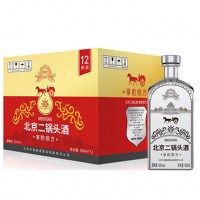 45度北京二锅头酒享酌银方500ml